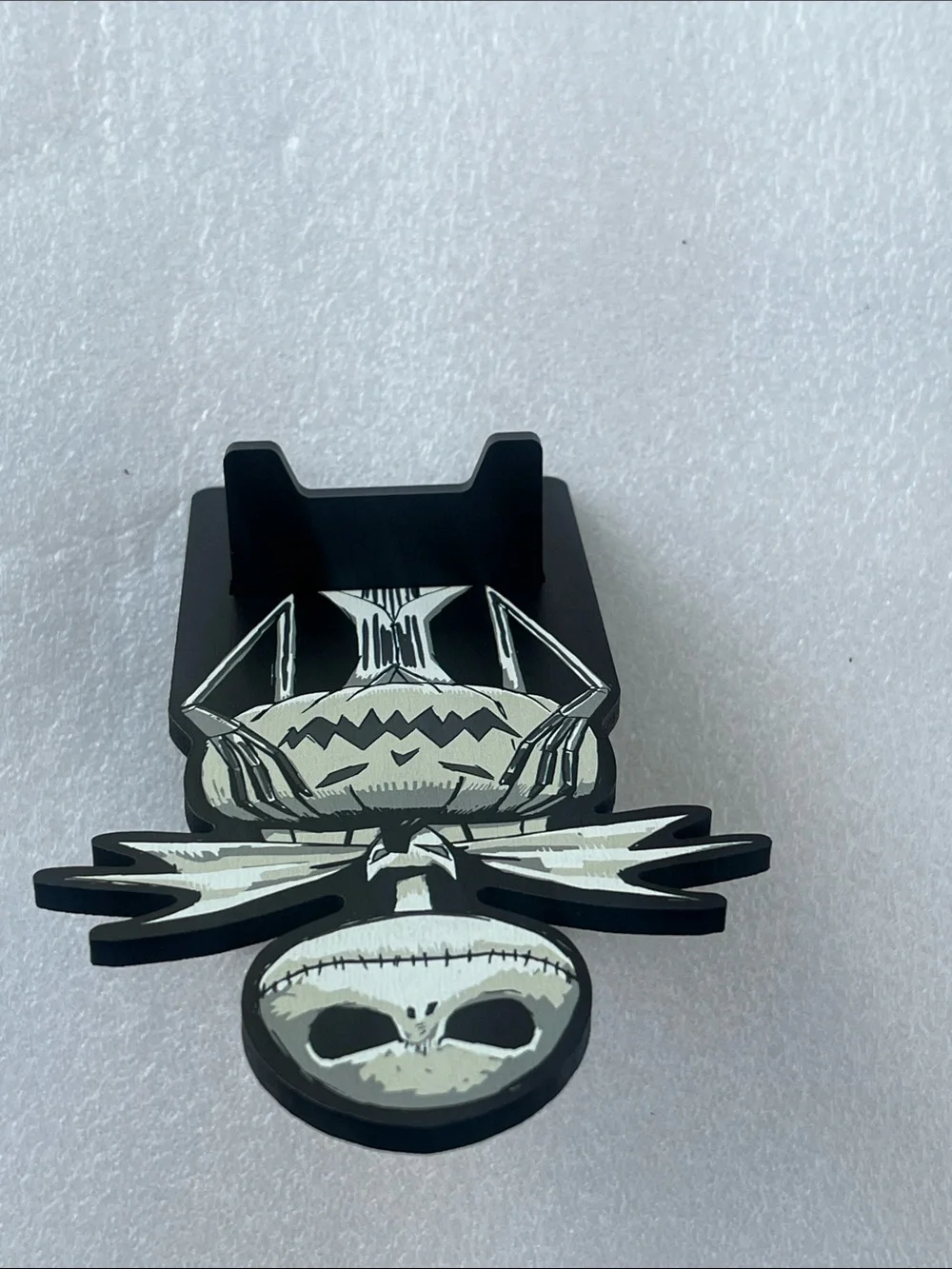Disney Jack Skellington Black and Cream Phone Stand